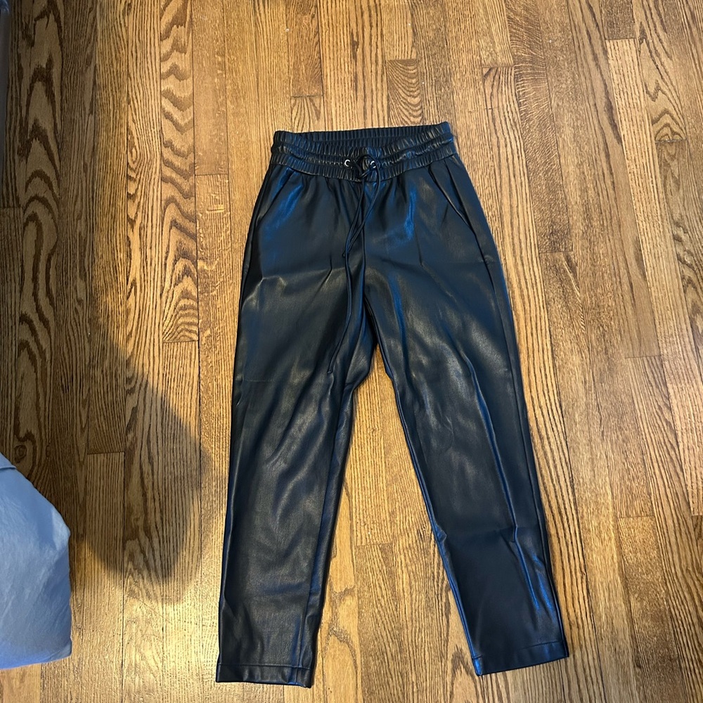 LOFT Pull-On Slim Leg Vegan Leather
Pants